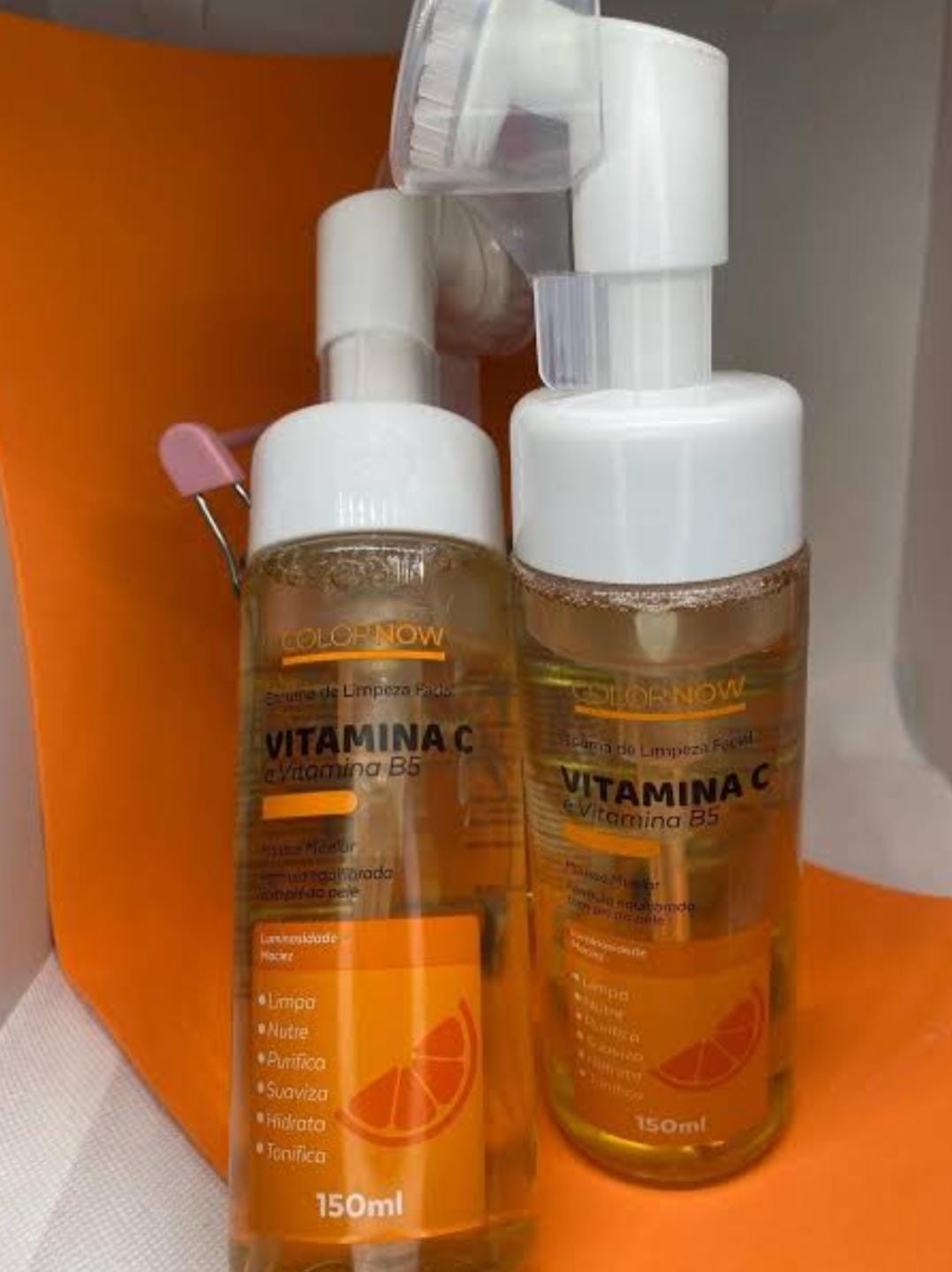 Mousse  Micelar vitamina C- COLORNOW
