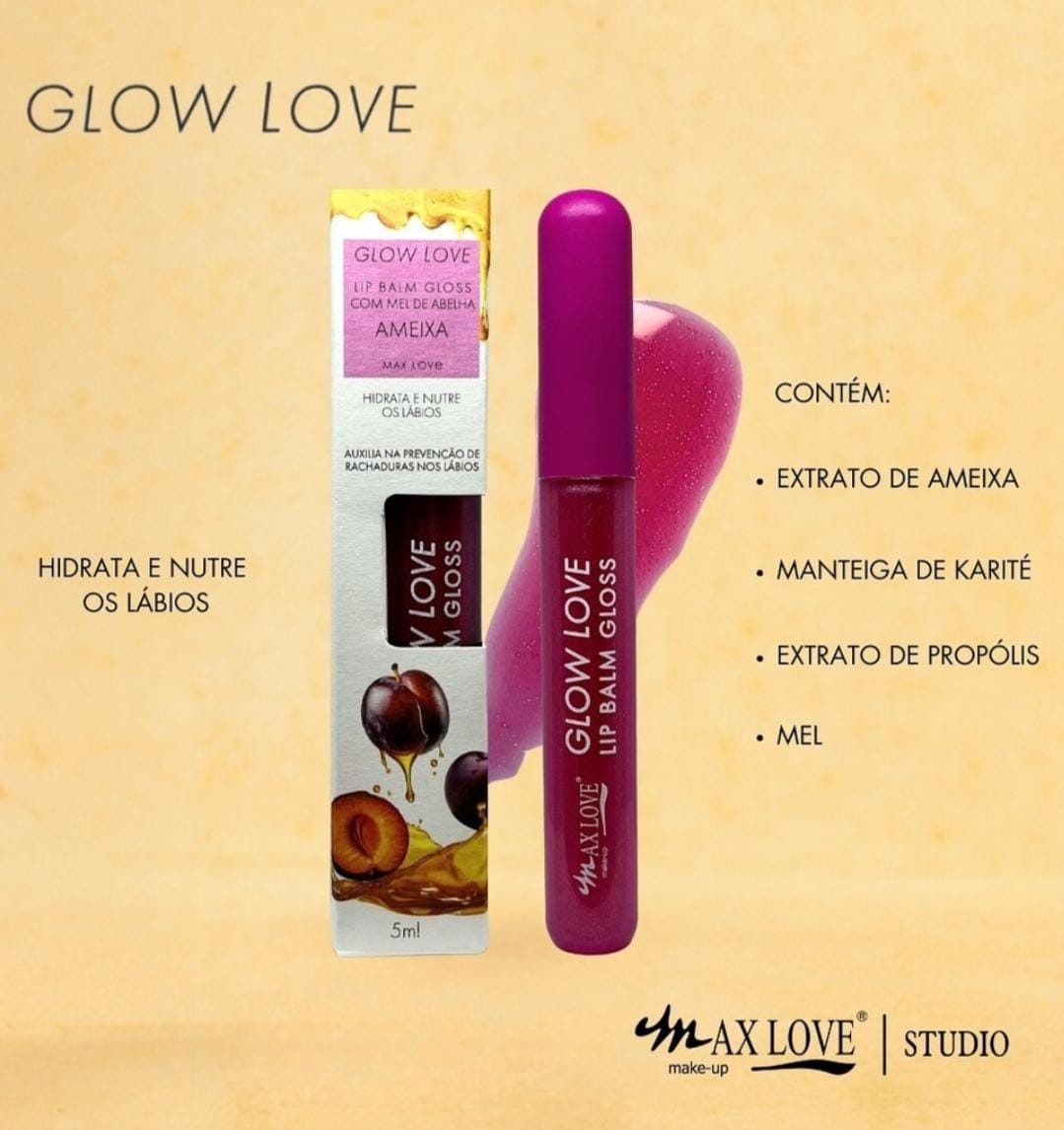 Glow Lovelip Balm Mel- AMEIXA MAX LOVE