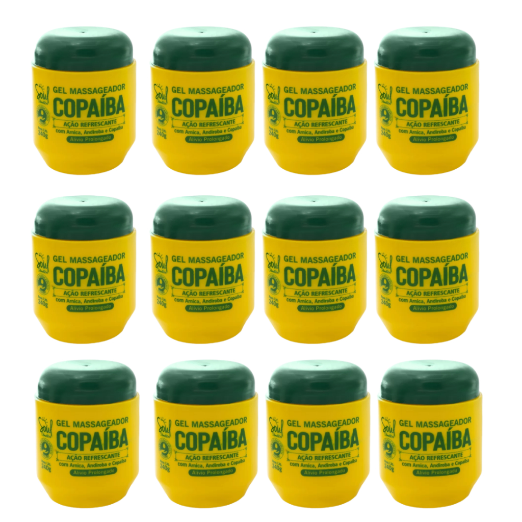 Gel Massageador Copaiba Soul Cosméticos