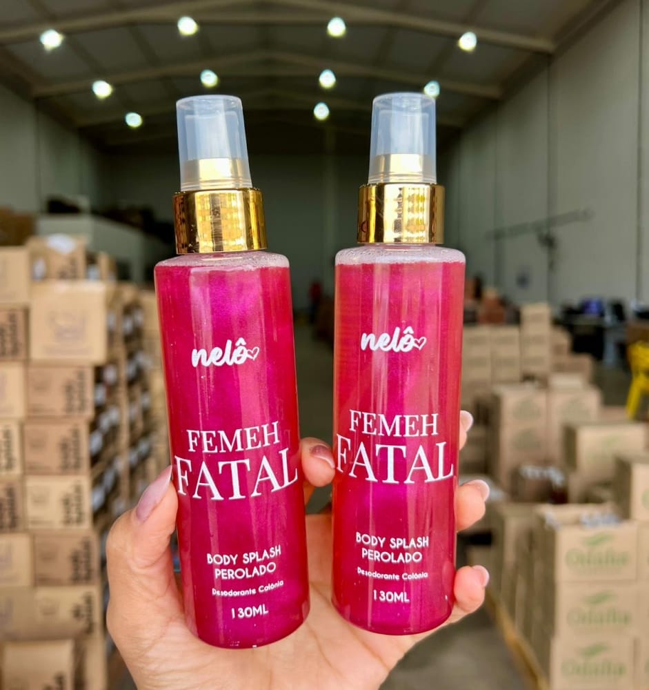 💖✨ BODY SPLASH FATAL PEROLADO – Brilho, perfume e poder em um só produto! ✨💖