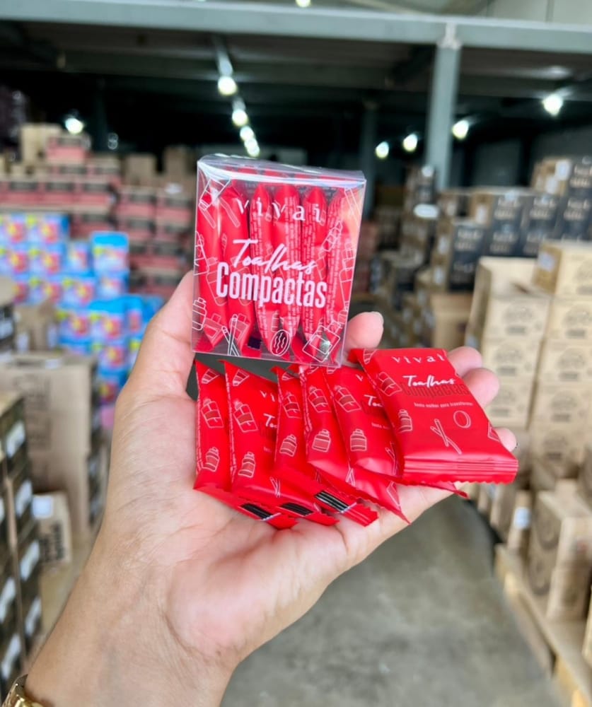 ✨ Toalhas Compactas Vivai – Praticidade e Higiene no Dia a Dia ✨